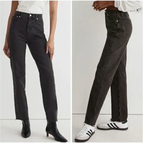 Madewell Denim - NEW Madewell The Perfect Vintage Straight Jean in lunar wash,‎ 25